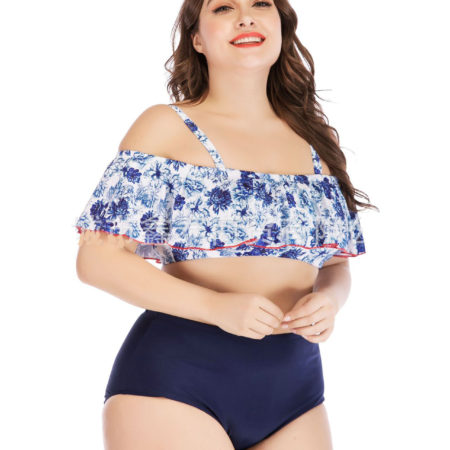 Maillot 2 Pièces Bikini Grande Taille Pas Cher