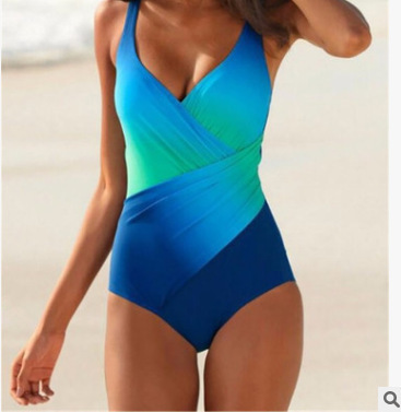Bikinis bleu one oièce