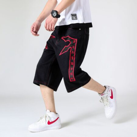 pantalon de planche à roulettes court strech