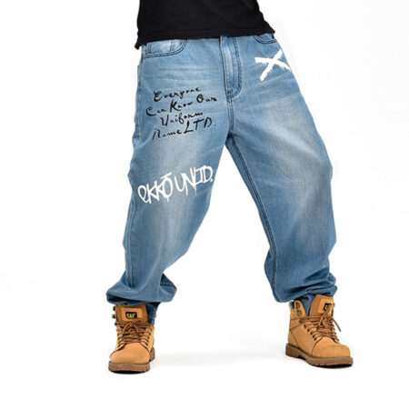 pantalon de skateboard grande taille nouveau strech