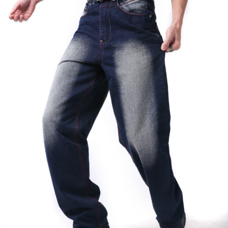 pantalon de skateboard grande taille hip-hop ample