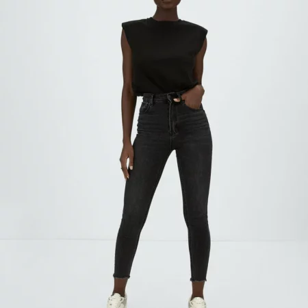 MIT SEHR HOHEM BUND - Jeans Skinny