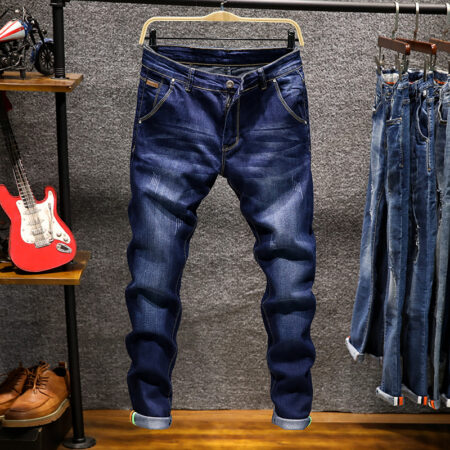 Pantalon jeans Bleu foncé