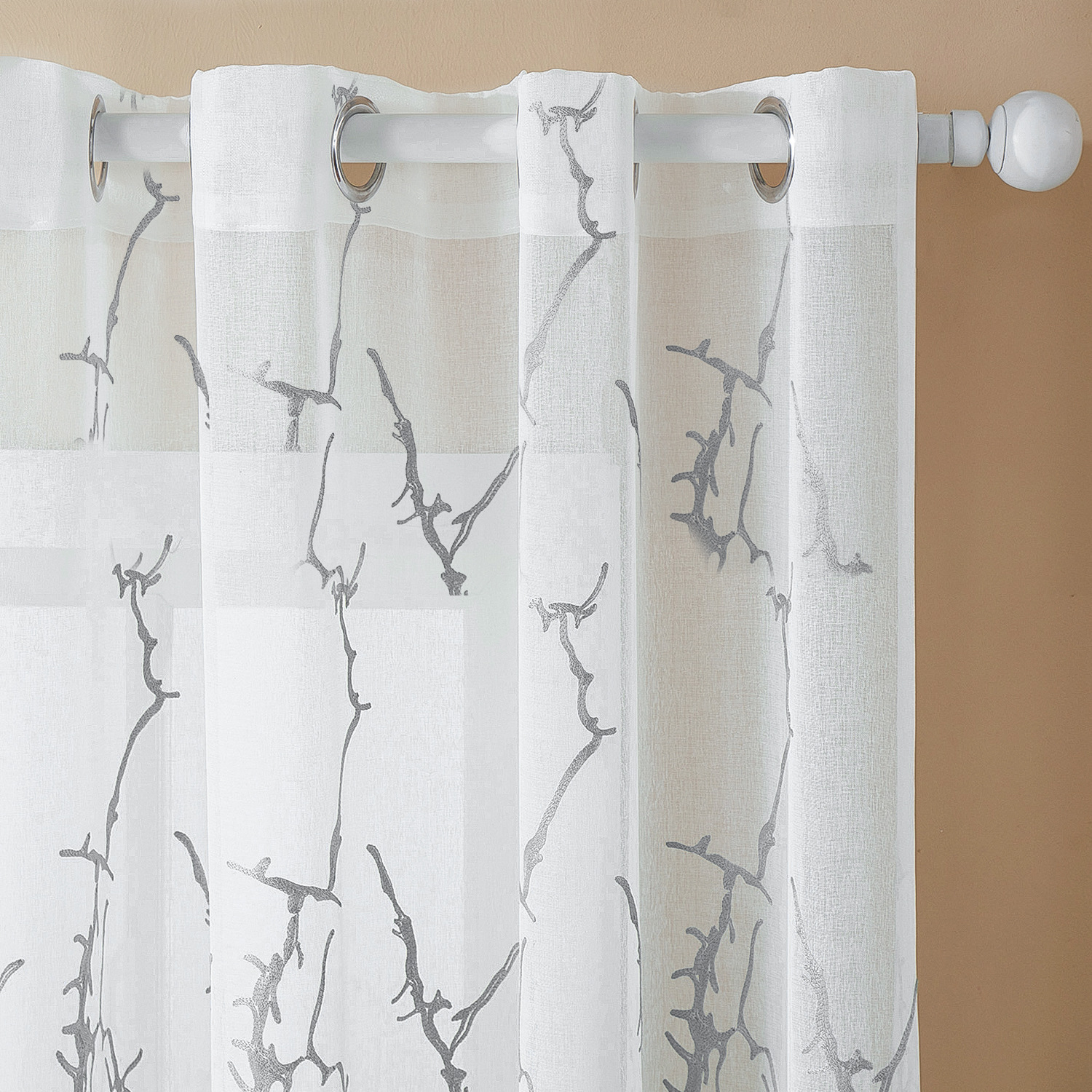 Rideaux voile a motif – Image 2