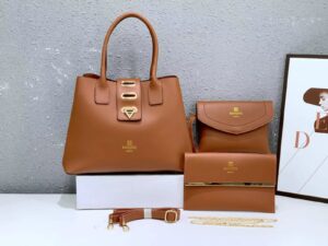 ensemble sac à main marron