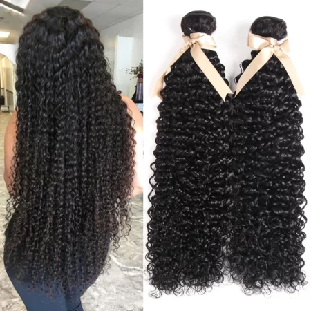 Mèches Indiennes Naturelles Crépues et Bouclées, Extensions de Cheveux Humains, Richesse caution, Tissage, Document Naturel, Vente en Gros, 1 // 3/4