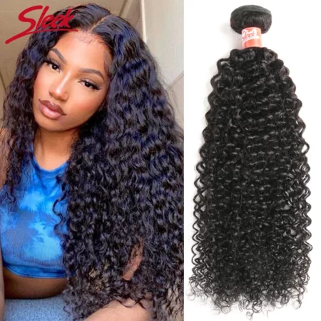 Tissage en lot brésilien naturel remy crépu bouclé, élégant, 8 à 28 30 pouces, Extension de cheveux, offres en lots de 1/3/4