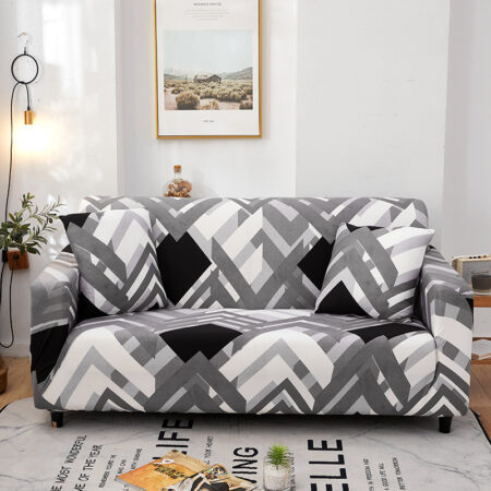 Housse pour tous type de canapé ( avec fleche blanc,noir,gris )
