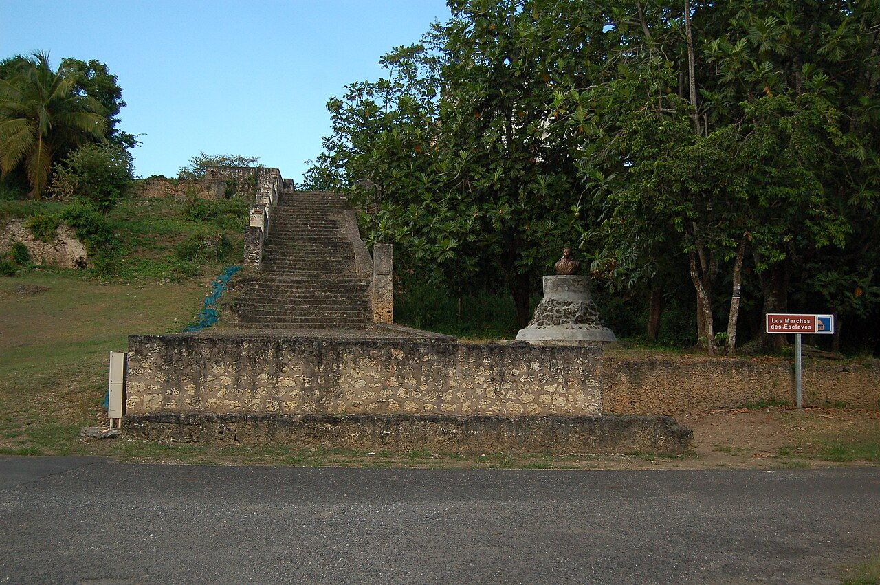 Les marches des esclaves — Guadeloupe